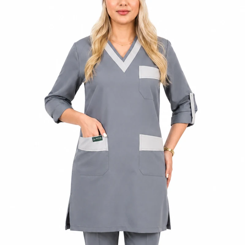 Havin-scrub-and-pants-set-1 ست اسکراب و شلوار مدل هاوین