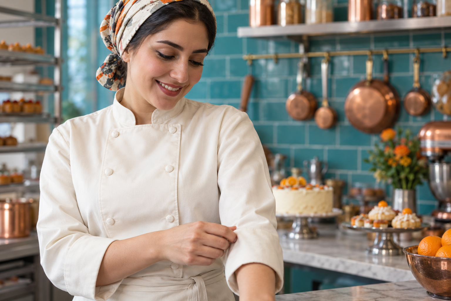 مقایسه پارچههای رنگی مناسب روپوش آشپزی
